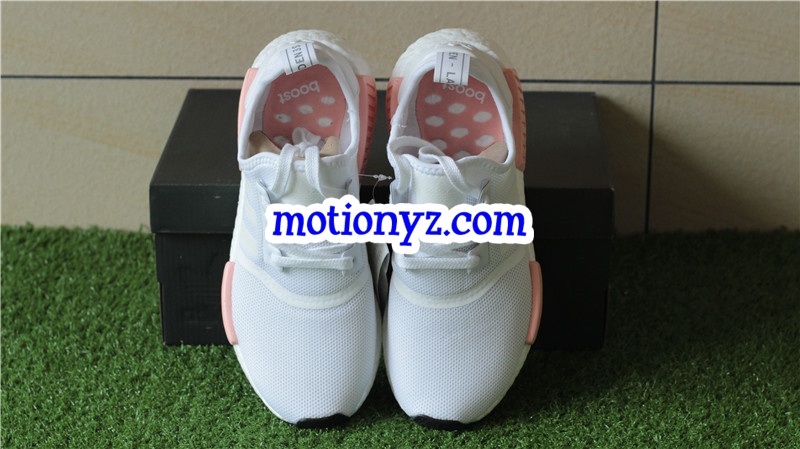 Real Boost Adidas NMD R1 PK White Pink